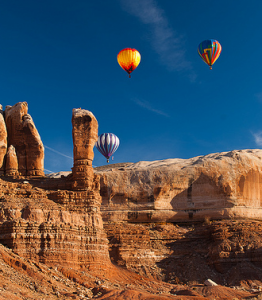 HotAirBalloons Inflated hot air balloons
